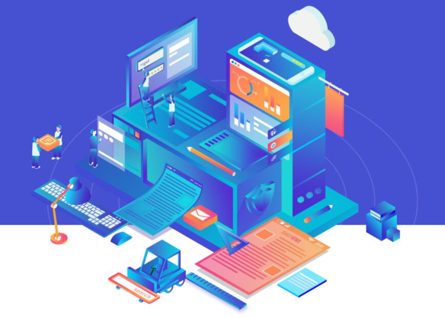 魔方财务系统简约模板