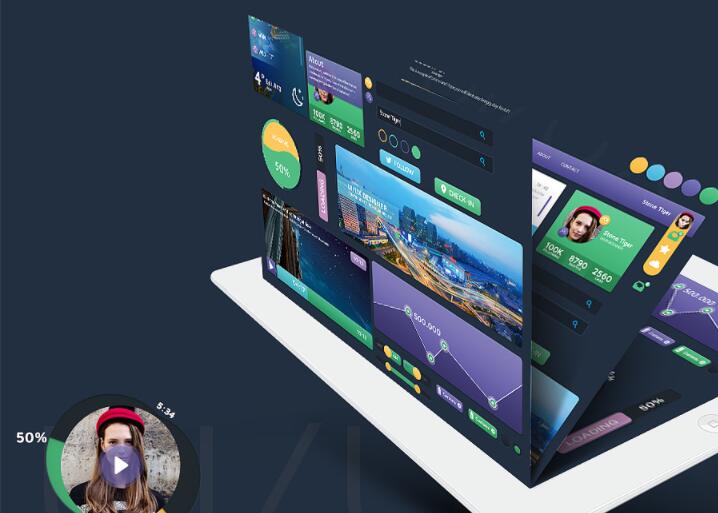 智简魔方财务系统模板